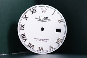 Rolex Mens Datejust White Roman dial for model 16234 - 116234 FCD17274