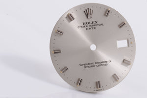 Rolex Silver Stick Date dial for model 1500 - 1501 FCD17434