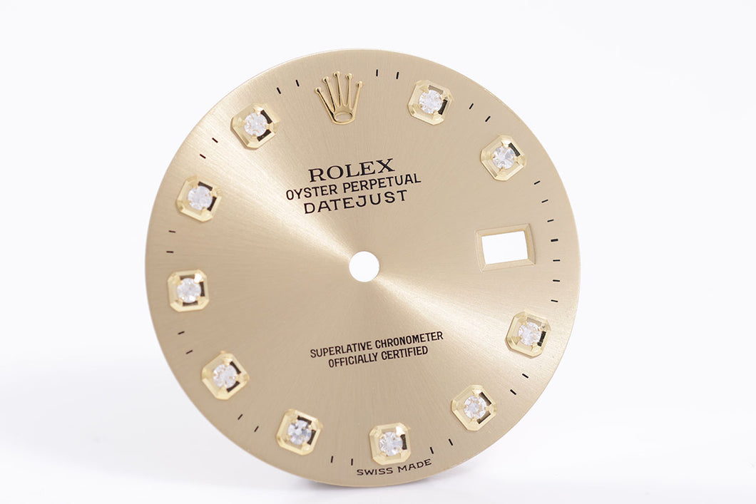 Rolex Mens Champagne Diamond Dial for model 16233 FCD017547