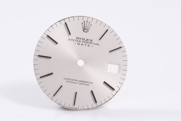 Load image into Gallery viewer, Rolex DateSilver stick dial  for model 1500 - 1501 FCD17574
