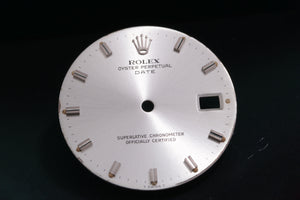 Rolex Date Silver stick dial  for model 1500 - 1501 FCD17604