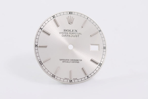 Load image into Gallery viewer, Rolex Datejust Silver Stick dial for model 16220 - 16234 FCD17767
