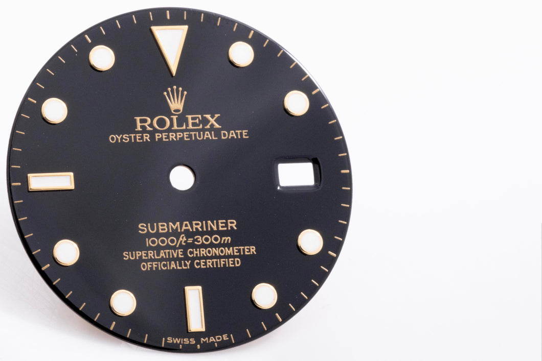 Rolex Submariner Black Swiss Made Dial for model 16613 - 16618 FCD18100