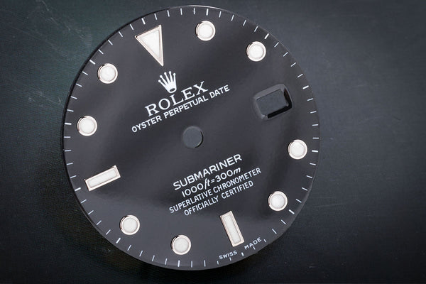 Load image into Gallery viewer, Rolex Submariner &quot;Swiss Made&quot; Dial for model 16610 FCD18395
