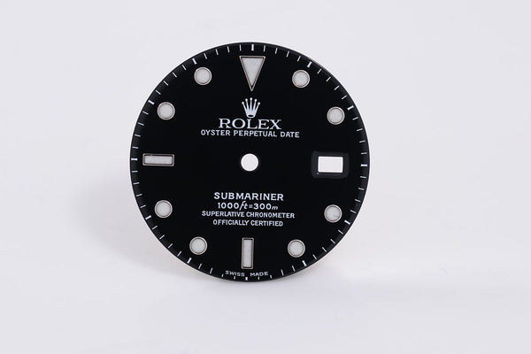 Load image into Gallery viewer, Rolex Submariner Swiss T &lt; 25 dial for model 16800 - 16610 FCD018472
