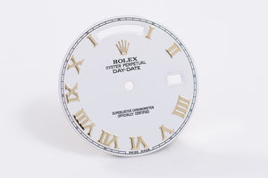 Rolex Day-Date II White Roman dial for model 218238 FCD018573