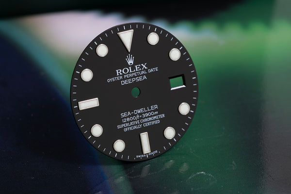 Load image into Gallery viewer, Rolex Deep Sea Dial &quot;Chromalight&quot; for model 116660 FCD018791
