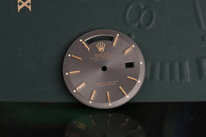 Rolex Daydate NQ Super NICE Slate Stick Dial fro 1803 - 1807 Lume Plots Are Present FCD019012