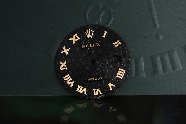 Load image into Gallery viewer, Rolex Black Jubilee Roman Dial for model 116233 FCD19021
