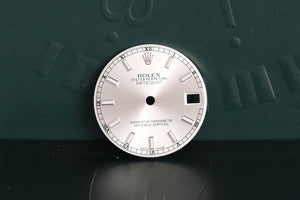Rolex Midsize Silver Lumi Stick Dial for 178274 FCD19047