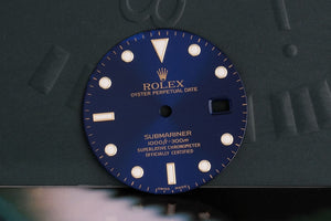 Rolex Submariner Blue dial "Swiss Made" for model 16613 - 16618 minor scratches FCD019092