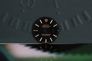 Rolex Ladies Datejust Swiss Made Black Stick Dial for 69173 - 69178 FCD019136