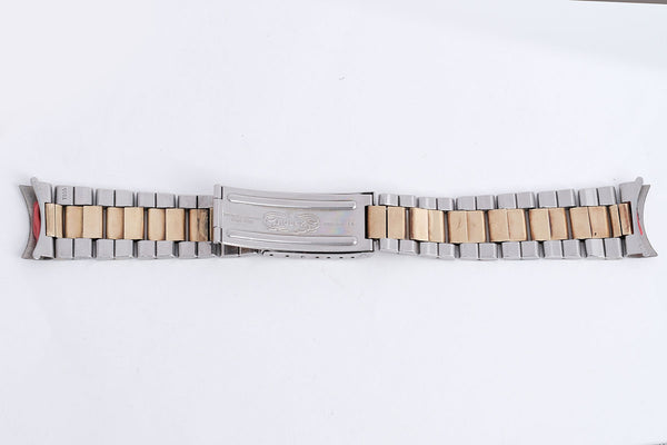 Load image into Gallery viewer, Rolex Vintage 20mm TT 7836 Folded Oyster Band 71&#39; W 258 Ends FCD019163
