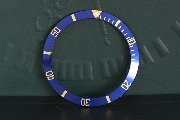 Load image into Gallery viewer, Rolex Submariner 16803 - 16613 Blue Insert Tritium Pearl Does not Glow FCD19209
