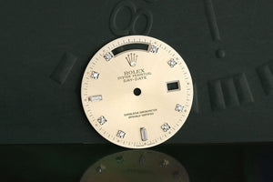 Rolex Daydate Tritium Tropical Silver 8-2 Dial for WG 18039 - 18239 FCD019298