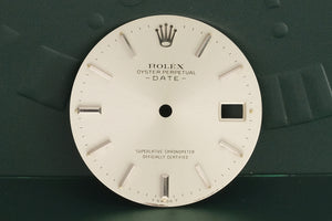 Rolex Date Silver stick dial  for model 1500 - 1501 FCD19318