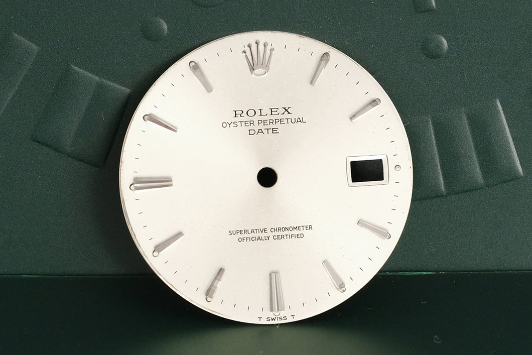 Rolex Date Silver stick dial  for model 1500 - 1501 FCD19319
