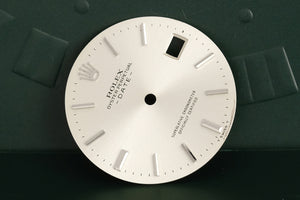 Rolex Date Silver stick dial  for model 1500 - 1501 FCD19321
