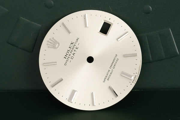 Load image into Gallery viewer, Rolex Date Silver stick dial  for model 1500 - 1501 FCD19321

