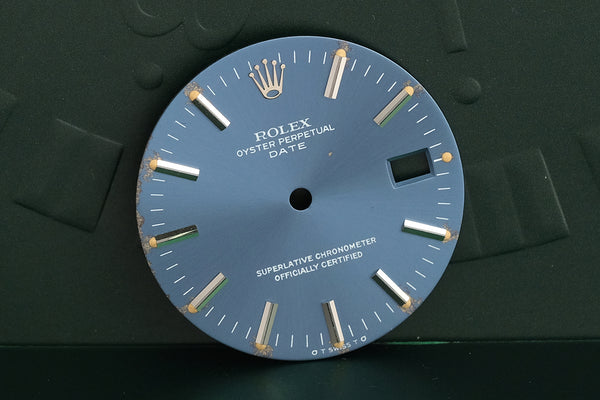 Load image into Gallery viewer, Rolex Blue Stick Date sigma dial for model 1500 - 1501 FCD19369

