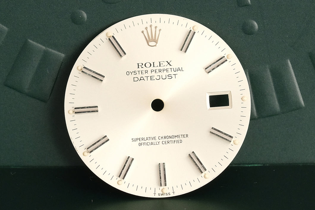 Rolex Datejust Silver Stick dial for model 16030 - 16234 FCD19381