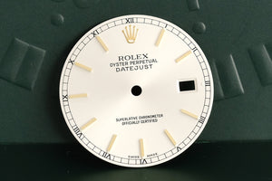 Rolex Datejust Silver Stick dial for model 16233 FCD19383