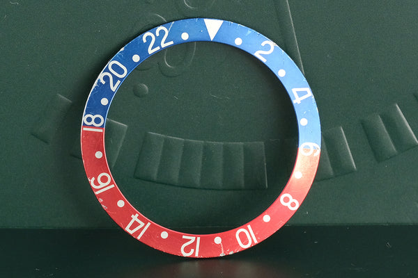 Load image into Gallery viewer, Rolex GMT Master Pepsi Blue Back Insert for 1675 - 16750 FCD19403
