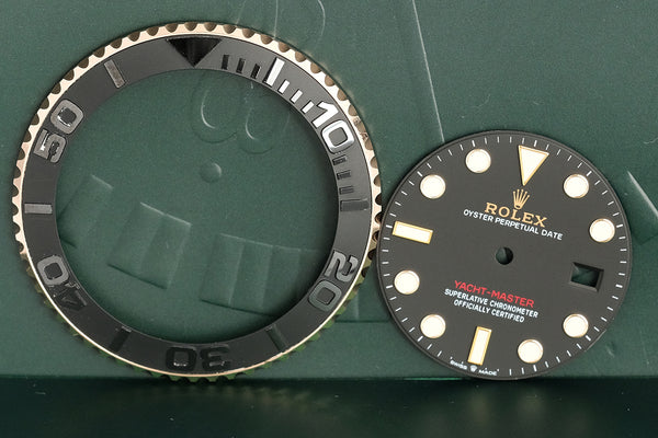 Load image into Gallery viewer, Rolex Yachtmaster Black Dial &amp; Bezel for model 126655 FCD019408
