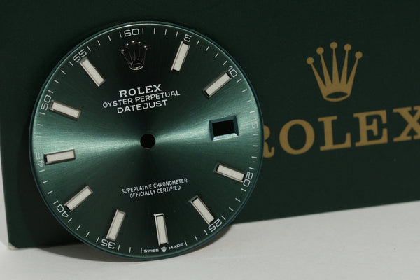 Load image into Gallery viewer, Rolex Datejust 41 Mint Green Dial for model 126... FCD19453
