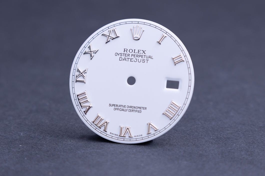 Rolex Mens Datejust White Roman dial for model 16234 - 116234 FCD19797