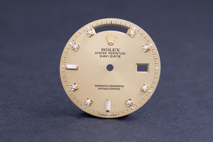 Rolex Day-Date 18038 Champagne 8-2 Diamond Dial FCD19819